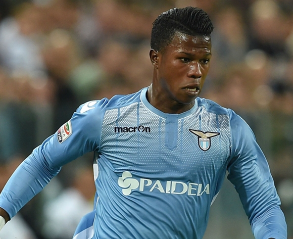 Maillot Lazio Keita Balde Porté En Match - Jersey Officiel - Occasion - Fabriqué Au Chili